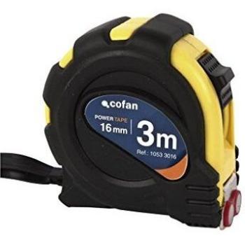 Cofan Flexómetro 16 mm x 3 m con imán