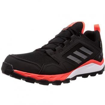 Adidas Terrex Agravic Tr GTX, Men's Trail Running Shoe, CBLACK/GREFOU/SOLRED, 7.5 UK