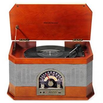 Tourne-disque avec radio AM/FM RICATECH