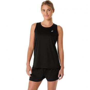Top Sportivo ASICS Core Donna Grigio Chiaro/Nero
