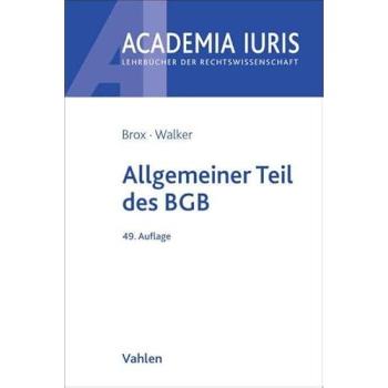 Allgemeiner Teil des BGB