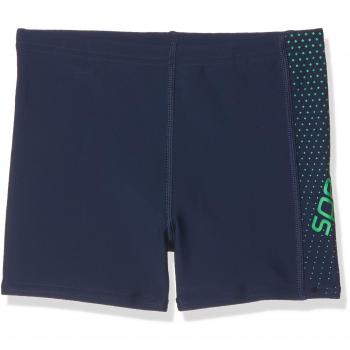 Speedo Kids’ Aqua Panel Shorts – Navy/Lawn – 32