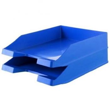 Vassoio porta documenti blu eco KARMA A4/C4