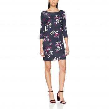 VILA CLOTHES Vitinny 3/4 Ronja Dress, Vestido para Mujer, Azul, Talla M