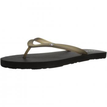 Volcom Rocking 2 Sandales à Rabat Femme Noir 38 EU