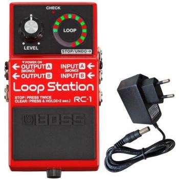 BOSS RC-1 Loop Station mit Netzteil