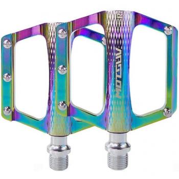 Pédales plates en alliage pour vélo 9/16