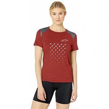 Maglia Alpinestars Stella Alps 6.0 corta rossa bianca donna