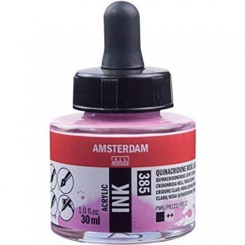 30ml Acrylfarbe Rose Quinacridon von Amsterdam