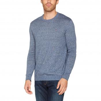 Sudadera Básica Hilfiger Denim Thdm CN 11, Azul para Hombre