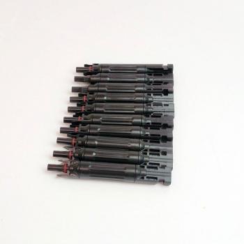10-Piece Solar Connector Set with 10A/15A/20A/30A Fuse Protection 1000 VDC Male to Female PV Photovoltaic