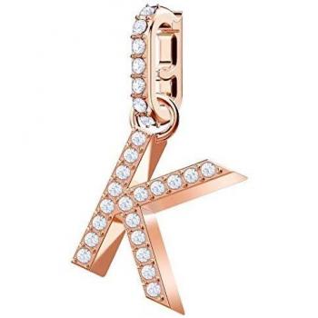 SWAROVSKI Charm REMIX COLLECTION K, Bianco, Placcato Oro Rosa 5437619