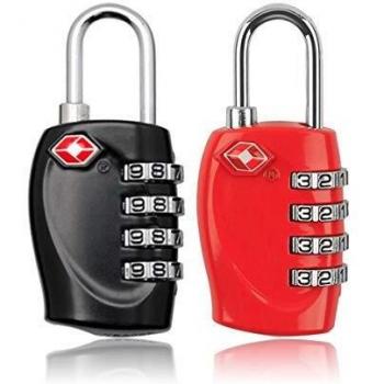 ZincPro 4‑Digit TSA Suitcase Lock
