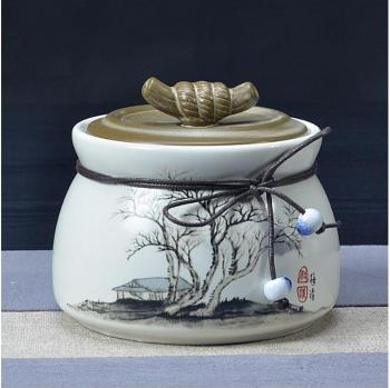 Ceramic Sealed Storage Pot