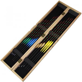 Balsa‑Flottants Liège Bois – Kit 12 avec boîte Paulownia B347