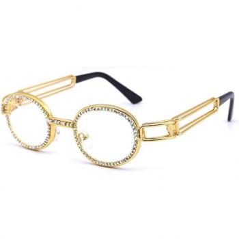 Gafas de sol con diamantes de imitación para raperos P7Ding