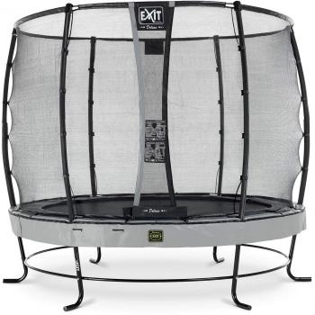 EXIT Elegant Premium Trampolin Ø253 cm Rundnetz – Grau