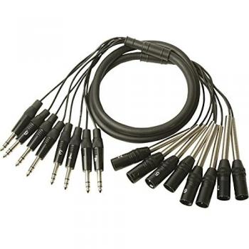 MUSIC STORE Studio Multicore Pro 8 Klinke zu XLR 3m