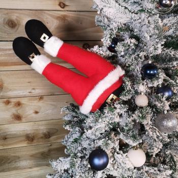 SNOW WHITE Santa Legs Decoration Set