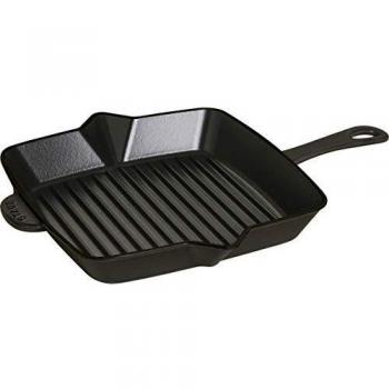 Grillpfanne 26 x 26 cm – Staub 40510‑430‑0, quadratisch, schwarz