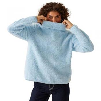 Regatta Ria Women’s Size 10 “Clear Sky” Fluffy Fleece Coat