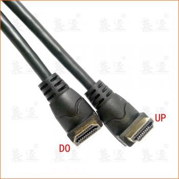 HDMI 3D Right Angle Male to Male Cable