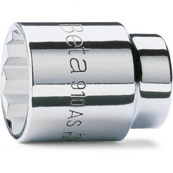 Beta Tools 910AS 3/8 Square Drive 7/8 Bi-Hex Socket