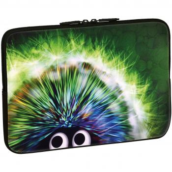 PEDEA Notebook Schutzhülle (17,3 Zoll, Green Hedgehog)