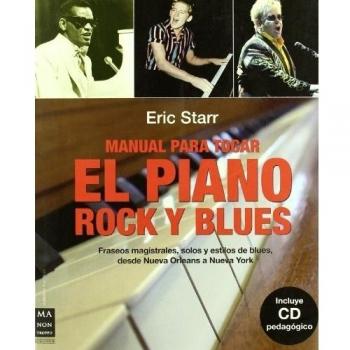 Manual para tocar el piano rock y blues (Tapa blanda).