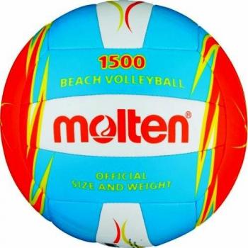 Molten Beachvolleyball (Größe 5) in Blau, Weiß & Orange