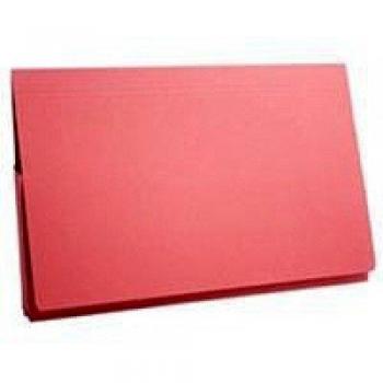 Guildhall Document Wallet Manilla Full Flap Foolscap 315gsm Red Pack