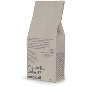 KERAKOLL Stucco in polvere Fugabella Color 43 3 kg grigio chiaro R2 / RG
