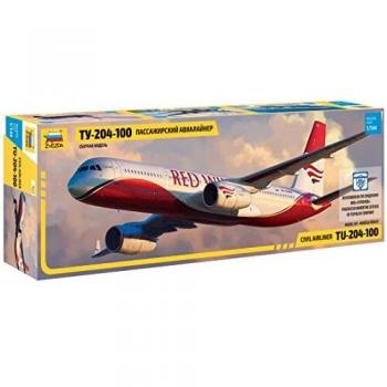 Modèle 3D Tupolev Tu-204 1/144 Zvezda Kit