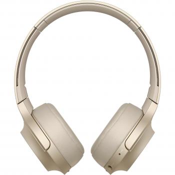 Sony WH-H800 Kabelloser High-Resolution Kopfhörer (Bluetooth, Headset-Funktion, bis zu 24 Stunden Akkulaufzeit, faltbar) Gold