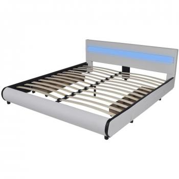 Letto IlluminaXL 180 cm in Pelle Artificiale