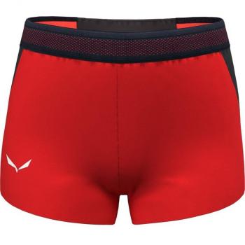 Pantaloni corti Salewa Pedroc 2 Durastretch rosso nero donna