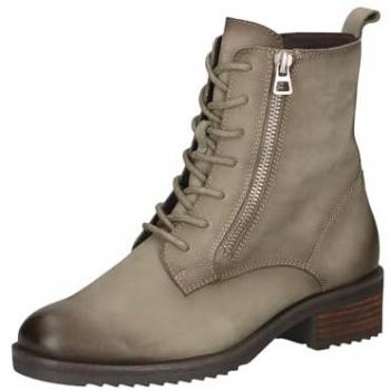 Caprice Khaki Stiefelette mit Blockabsatz