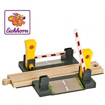 Eichhorn 100001506 – Schranke für Modelleisenbahnen (Magnet, 6x25x15 cm)