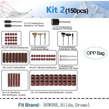 Kit d'outils rotatifs NEWONE 269 pièces