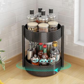Display Giratorio de Especias en Metal con Reproductor