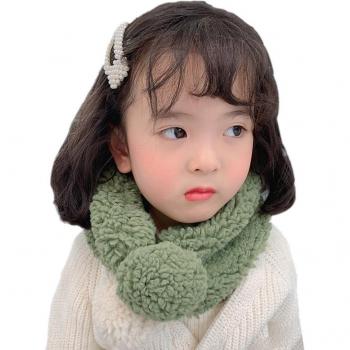 Baby Neck Scarf with Ball for Winter