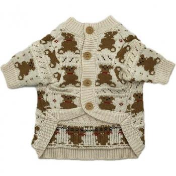 Chic Knitted Dog Coat for Puppies