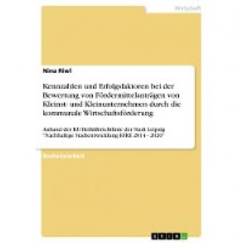 Kennzahlen und Erfolgsfaktoren bei der Bewertung von Fördermittelanträgen von Kleinst