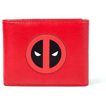 MARVEL COMICS MW261704DEA Deadpool Logo Tri-fold Wallet