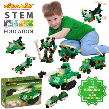 Battlefield Bricks: Kids’ 3D Construction Kit – Ages 5-12