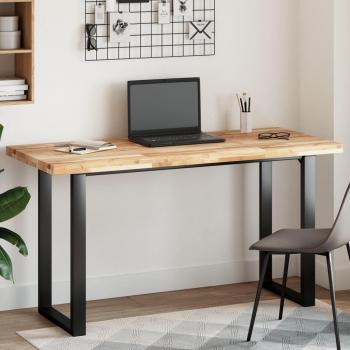 Plan de Table Rectangulaire en Acacia 120x60x4 cm