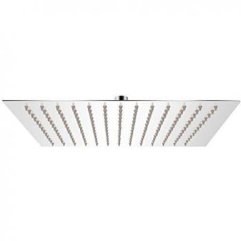 Soffione Doccia Quadrato 25x25 cm in Acciaio Inox