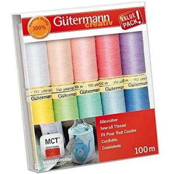 Groves & Thames Gutermann Thread Assortment, 100m