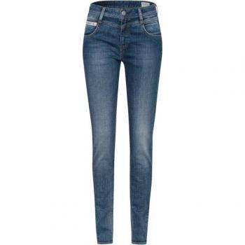 Slim-Fit Jeans Peppy Slim von Herrlicher, Normal Waist, recyceltes Material