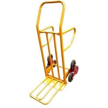 GARDEN friend Carrello da Giardino Arancione 50x17x124 cm